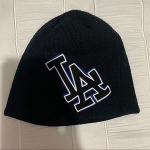 Kids Dodgers beanie